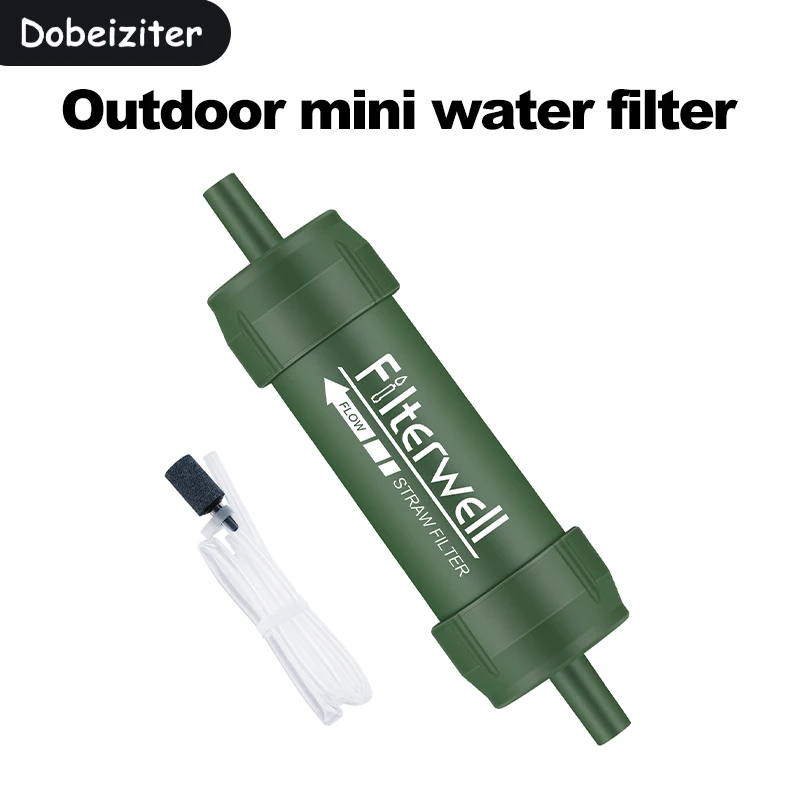 Water Purification Straw - Mini filtro de água palha portátil