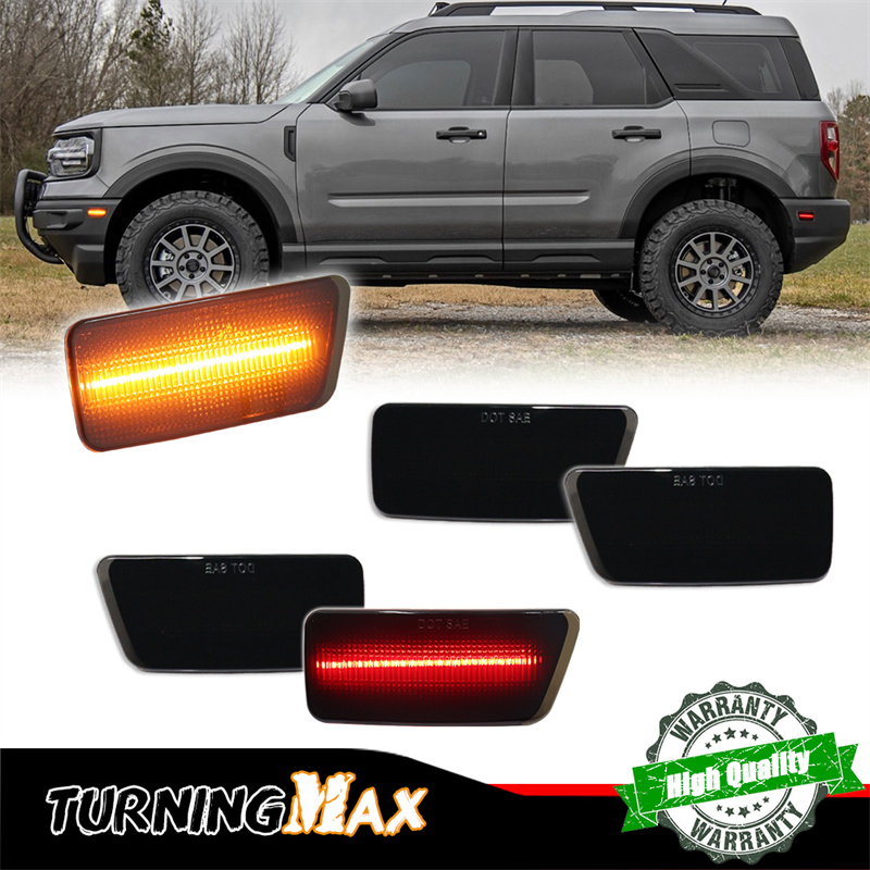 Signal Flare Kit - Carro led dianteiro/traseiro amortecedor lateral marcador