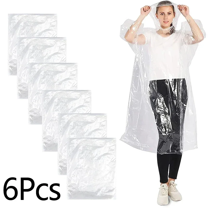 Emergency Poncho Rain - Capa de chuva descartável à prova