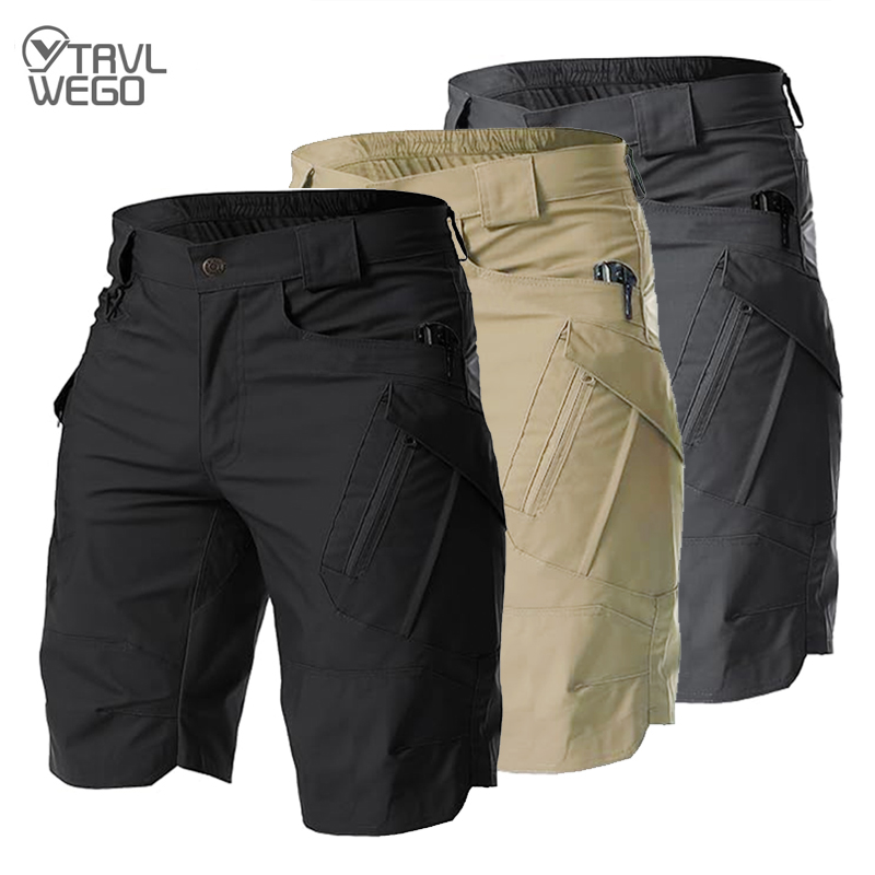 Fishing Kit Compact - Bermudas Táticas Masculinas TRVLWEGO de Secagem