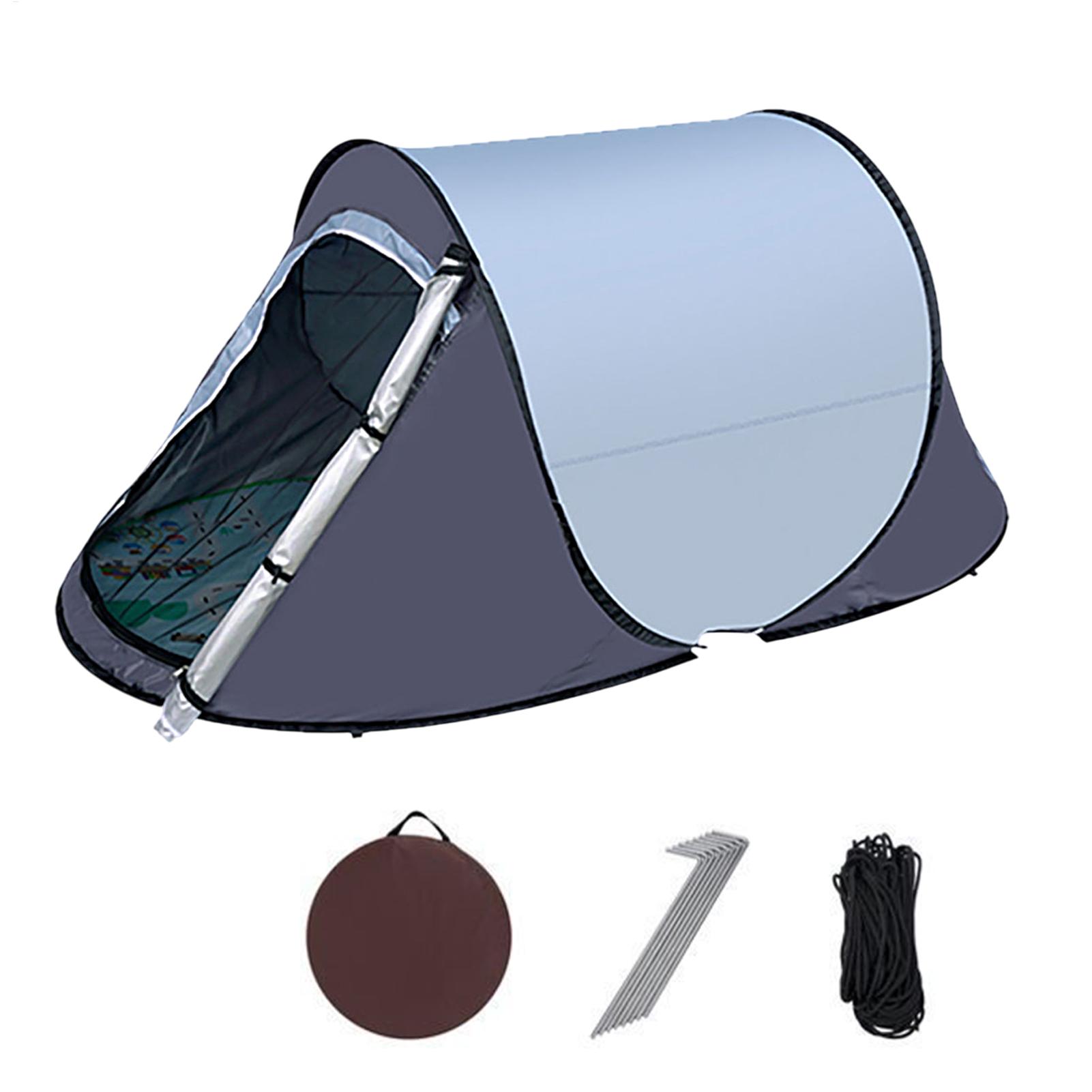 Emergency Mylar Tent - Barraca de acampamento aberta automática de
