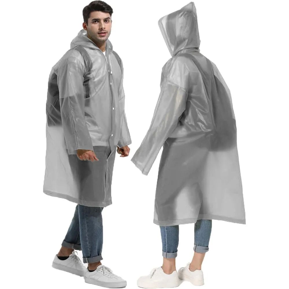 Emergency Poncho Rain - ﻿ 1/2PCS Poncho de Chuva Compacto