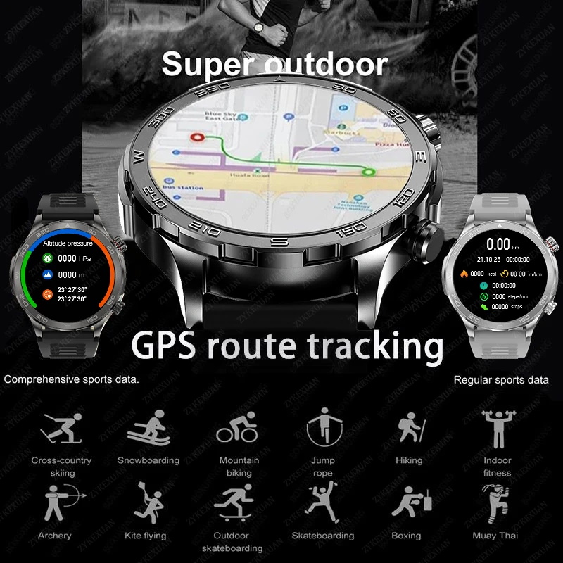 Novo Relógio Inteligente GPS p - Compass Lensatic avaliação e preço