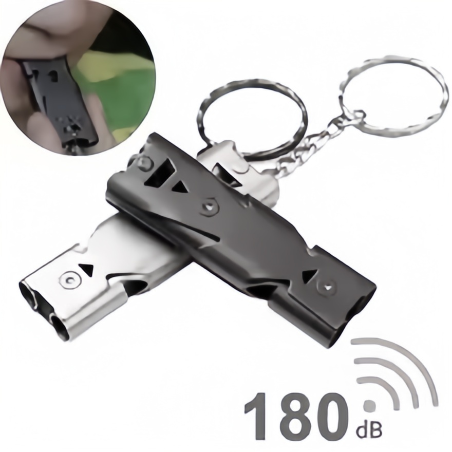 Chaveiro de apito de sobrevivê - Emergency Whistle Loud avaliação e preço