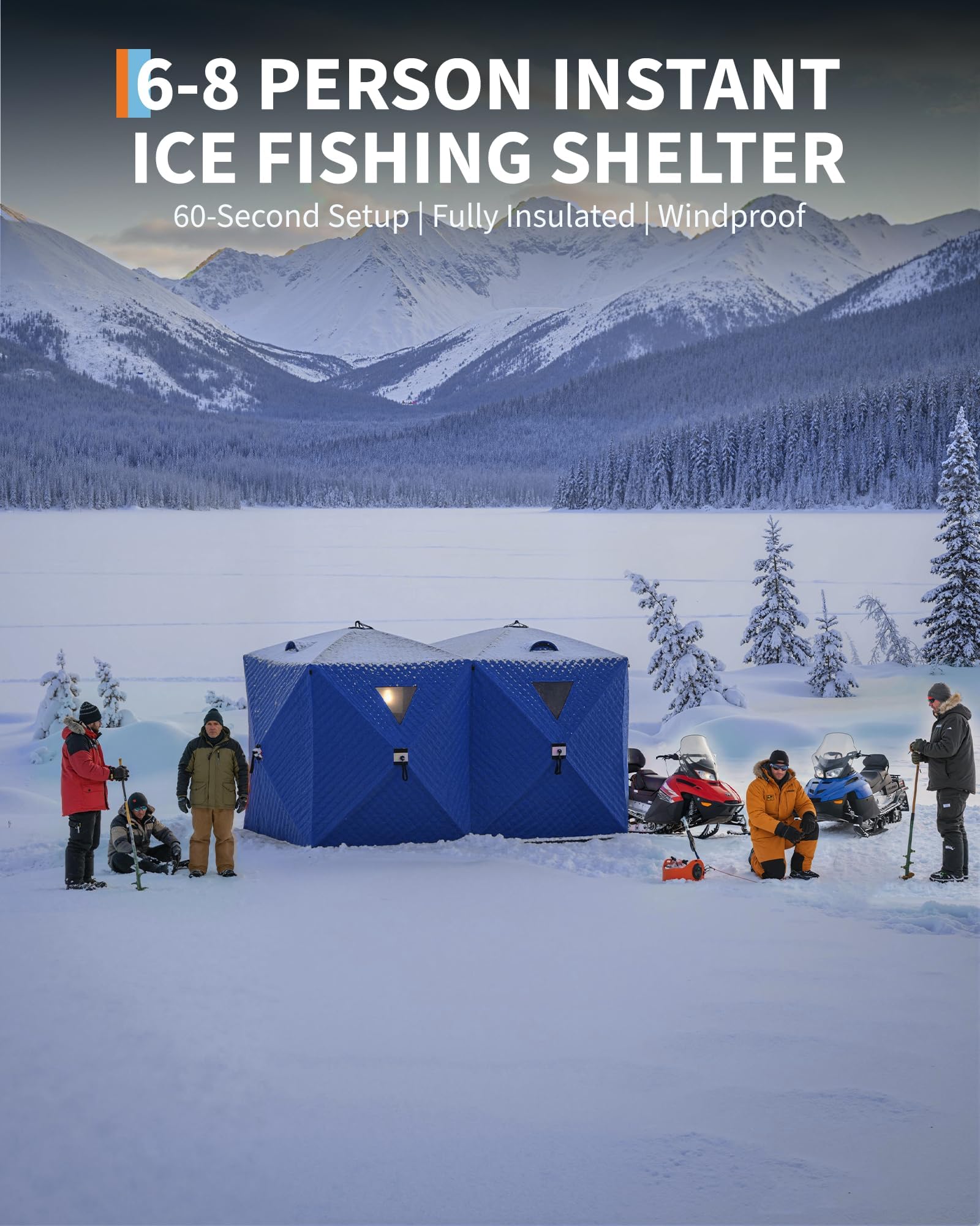 Tenda Pop-Up para Pesca no Gel - Emergency Mylar Tent avaliação e preço