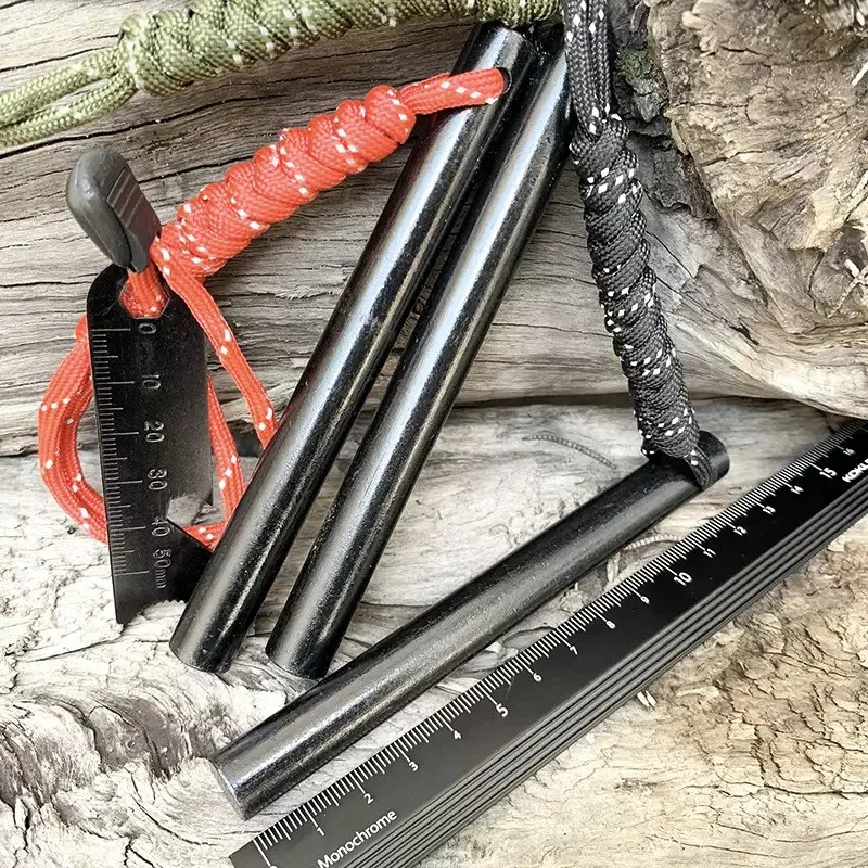 Acendedor de Fogo EDC 3 em 1 B - Magnesium Fire Starter avaliação e preço