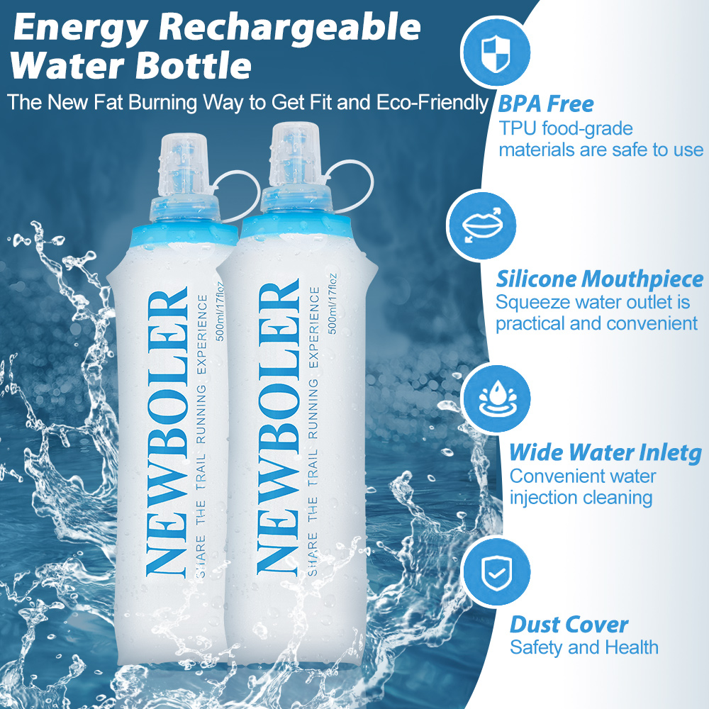 150/250/300/500/750ml ao ar li - Water Bag Collapsible avaliação e preço