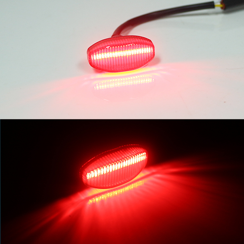 4 pçs lente fumada frente âmba - Signal Flare Kit avaliação e preço