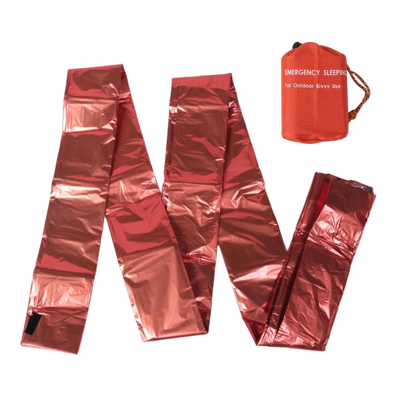 【Estoque】saco de dormir de eme - Bivy Bag Emergency avaliação e preço