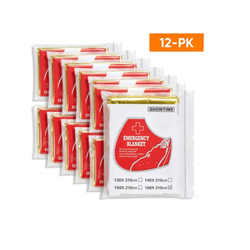 12 Cobertores de Emergência Gr - Survival Blanket Reflective avaliação e preço