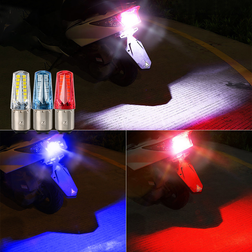 1 pçs luzes led da motocicleta - Sos Light Strobe avaliação e preço