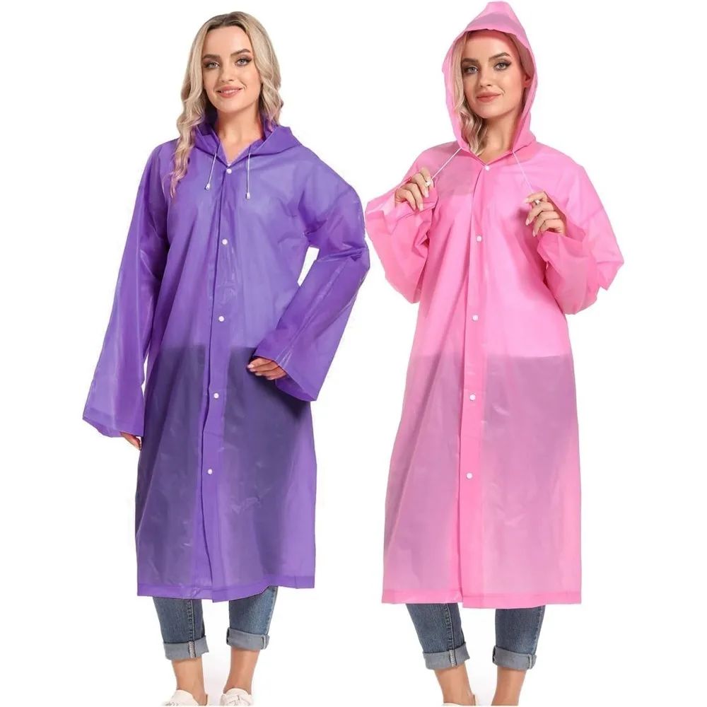  1/2PCS Poncho de Chuva Compa - Emergency Poncho Rain avaliação e preço